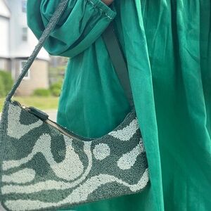 anthropologie beaded bag